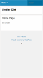 Mobile Screenshot of antlerdirt.com