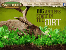 Tablet Screenshot of antlerdirt.com